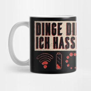 Gamer Things I Hate - lustig Dinge die Ich Hasse Geschenk Mug